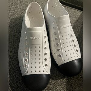 Unisex white native shoes